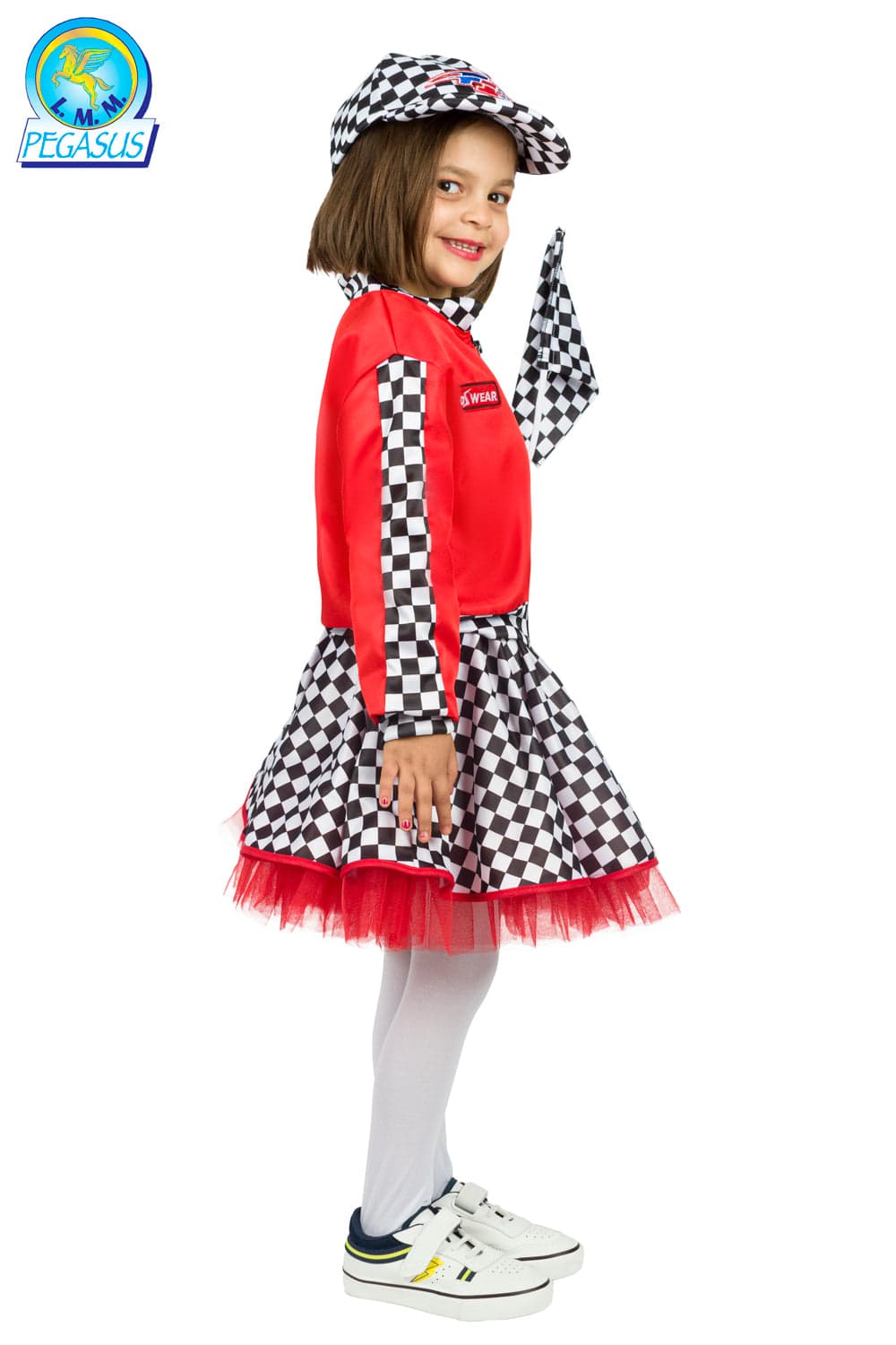 Racer girl baby in Ride-On Falco Biancheria - Parete, commercioVirtuoso.it