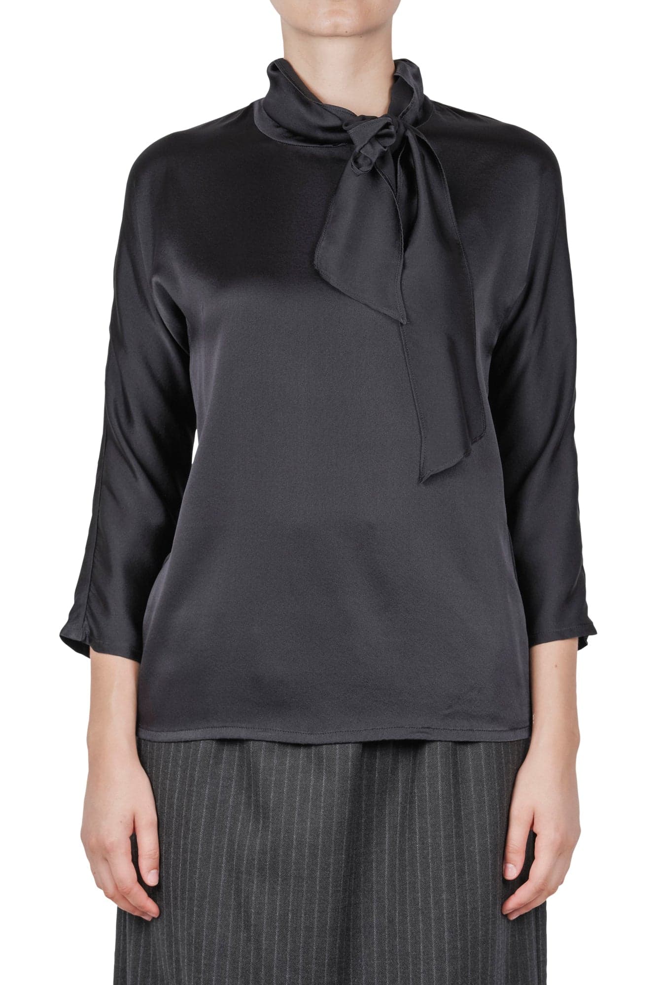 JUCCA Jucca - Blusa - 460850 - Nero da donna in Bluse e camicie Drestige - Casamassima, commercioVirtuoso.it