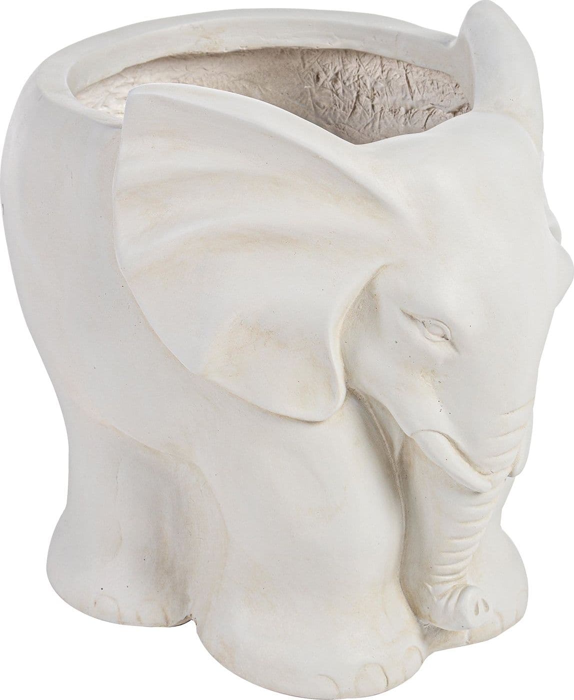 PortaVaso Garden in Fibra di Argilla per uso esterno. – Grande, Elefante – Bizzotto Homemotion