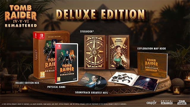 Tomb Raider IV-V-VI Remastered Starring Lara Croft Deluxe Edition SWITCH UK in Computer e videogiochi Prezzo Bomba Store - Casalnuovo di Napoli, commercioVirtuoso.it
