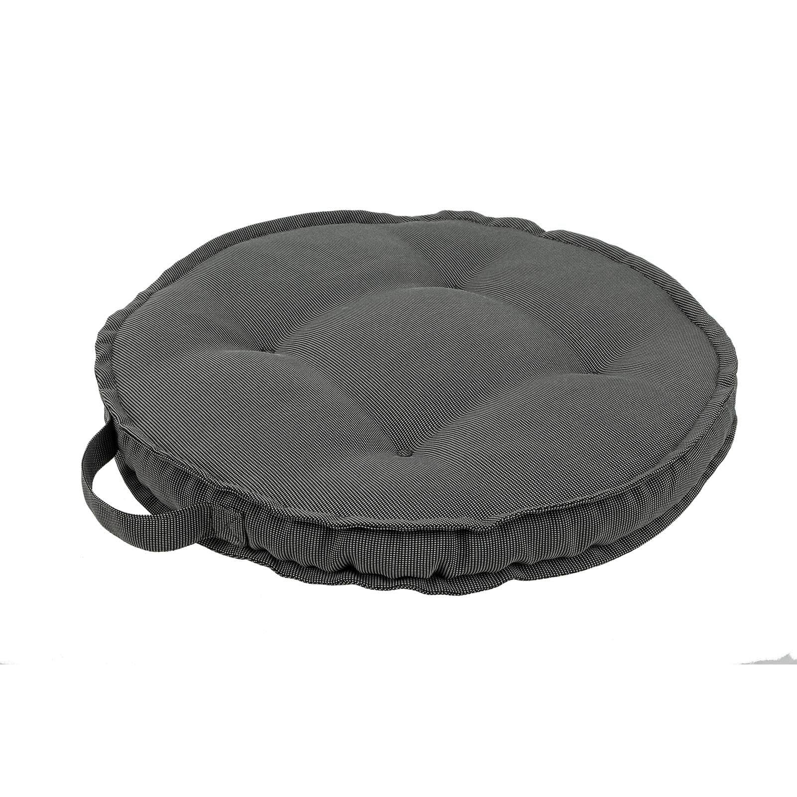 Cuscino trapuntato per sedia tonda Etienne in poliestere 230 gr idrorepellente per interno ed esterno - 7