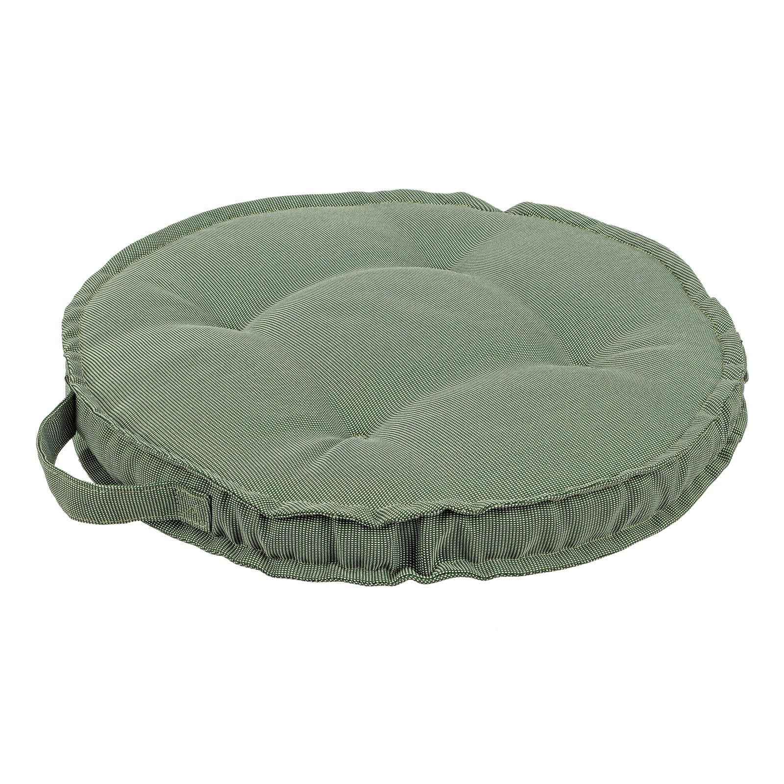 Cuscino trapuntato per sedia tonda Etienne in poliestere 230 gr idrorepellente per interno ed esterno - 10