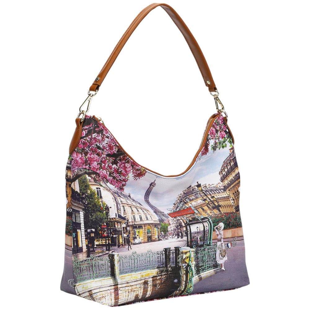 YNot borsa hobo bag stampa Emily in Paris YES618S5 Borse YNot