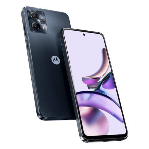 Motorola moto g13 (tripla fotocamera 50 mp, batteria 5000 mah, dolby atmos stereo speakers, 4/128 gb espandibile, display 6.53\" 90hz, nfc, dual sim, android 13, cover inclusa - 0840023243912
