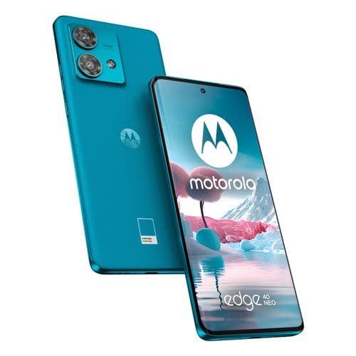 Motorola edge 40 neo 16,6 cm (6.55\") doppia sim android 13 5g usb tipo-c 12 gb 256 gb 5000 mah blu - PAYH0034SE