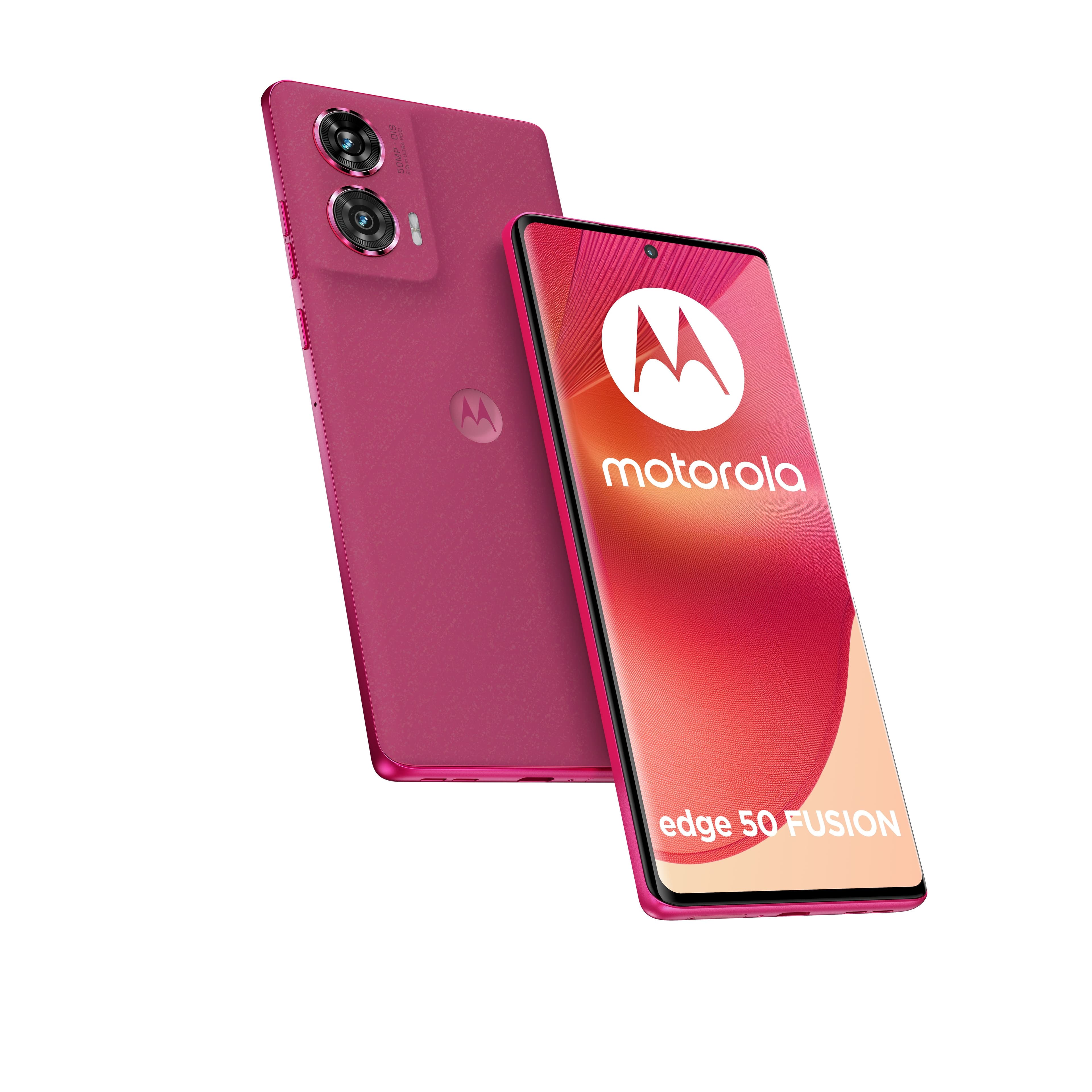 Motorola edge 50 fusion 17 cm (6.7\") doppia sim android 14 5g usb tipo-c 12 gb 512 gb 5000 mah rosa - EDGE50
