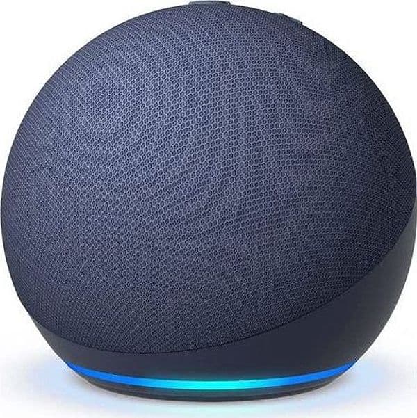 Assistente vocale amazon b09b8rf4py echo dot 5 gen blue