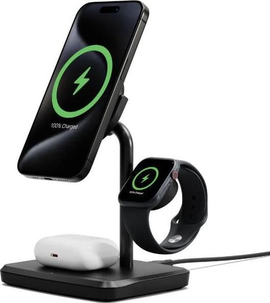 Qi2 3in1 chargebase - black - CY5100BUNCP