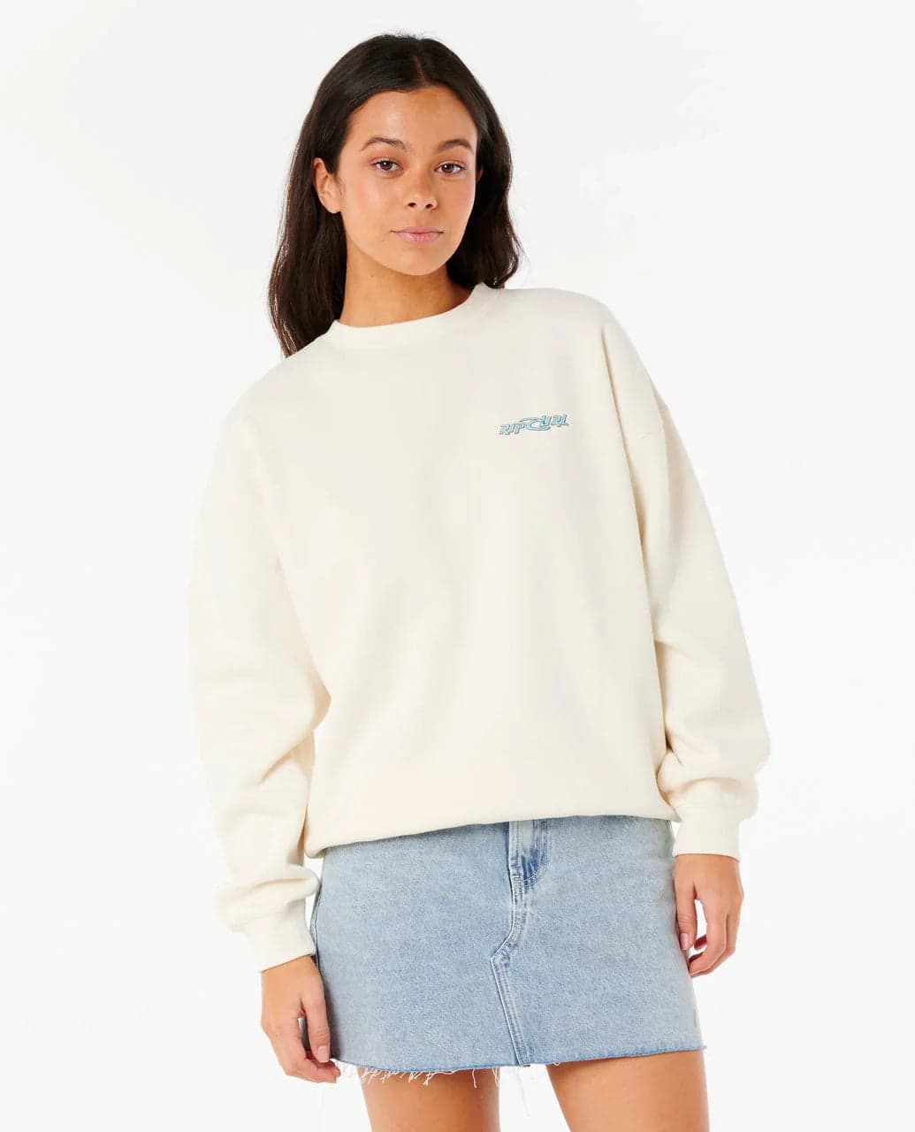 Felpa Girocollo Rip Curl Emily Neon Diamond Eritage