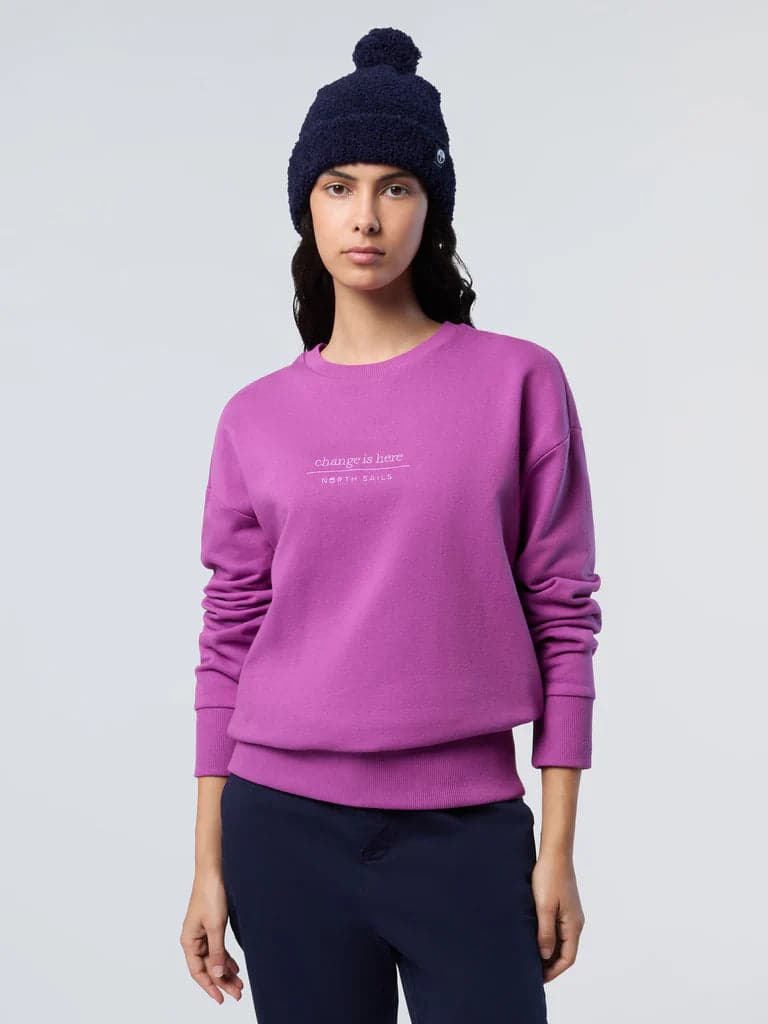 North Sails felpa donna in Felpe con cappuccio Broadway Red - Barletta, commercioVirtuoso.it