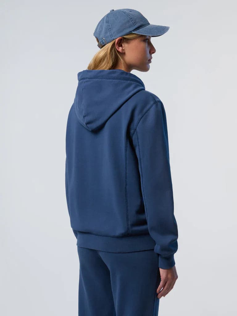 North Sails Felpa Donna hoodie con stampa North Sails in Felpe con cappuccio Broadway Red - Barletta, commercioVirtuoso.it