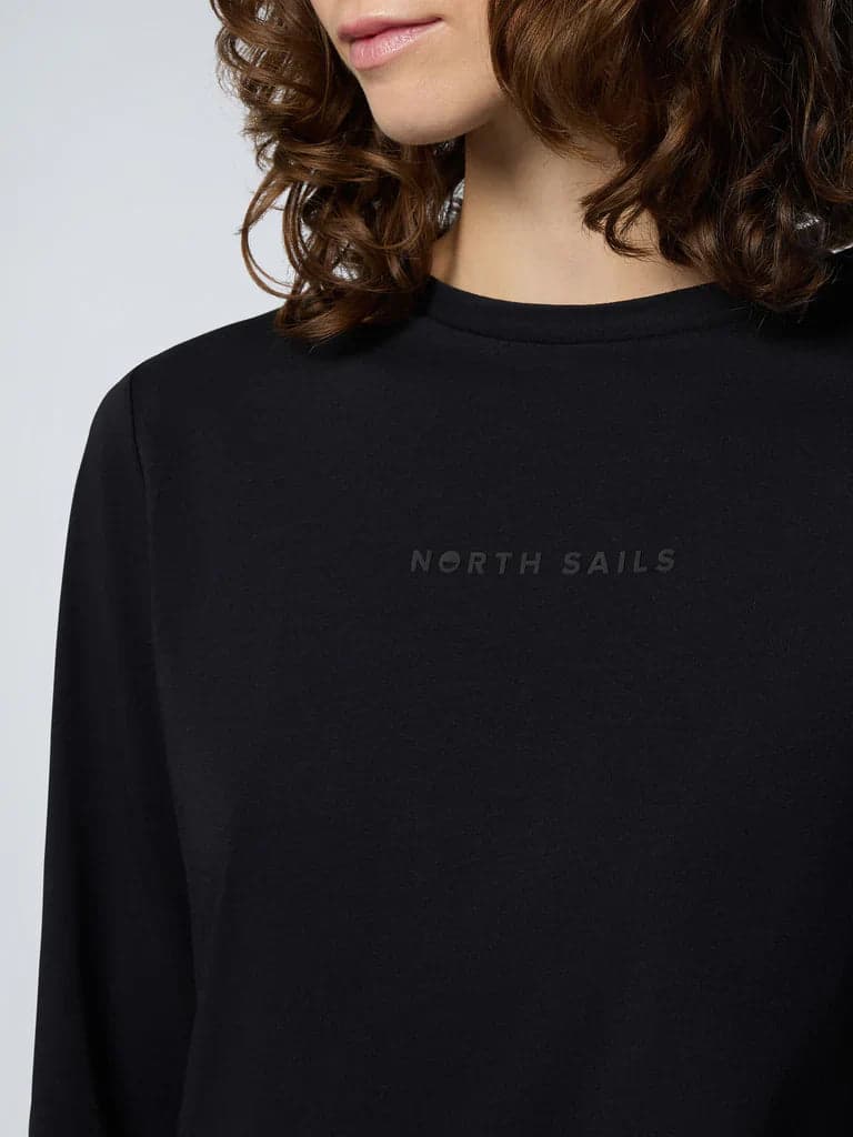 North Sails T-shirt donna manica lunga in T-shirt Broadway Red - Barletta, commercioVirtuoso.it