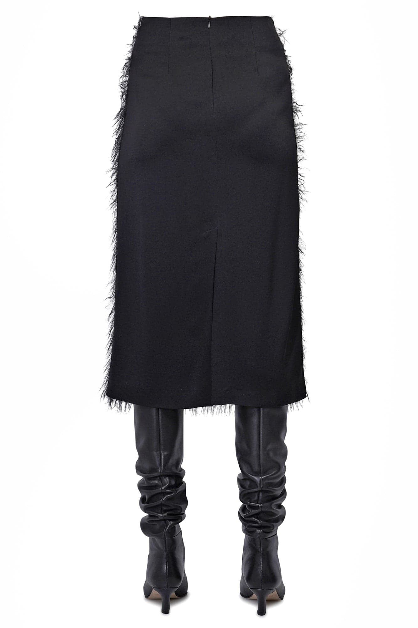 OTTOD'AME Ottod'ame - Gonna - 461140 - Nero da donna in Sciarpe Drestige - Casamassima, commercioVirtuoso.it
