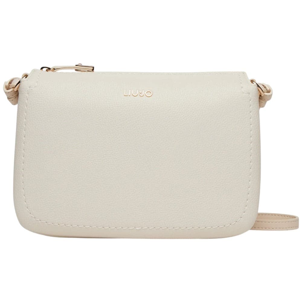 Liu Jo borsa a tracolla crossbody crema linea Manhattan AA5072E0058