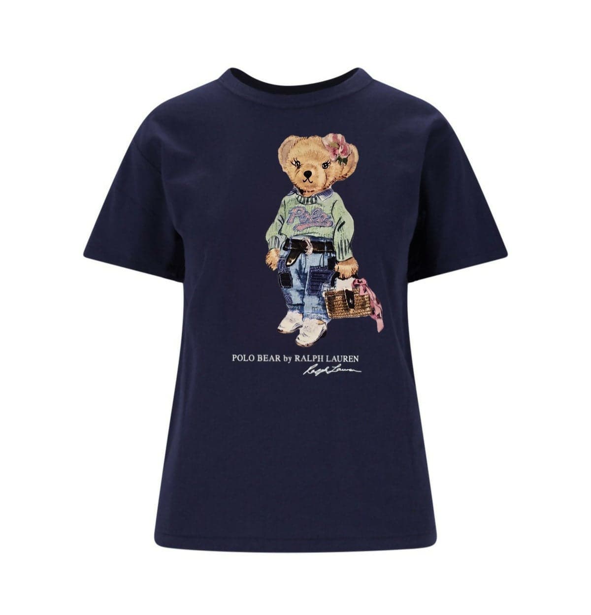 Polo Ralph Lauren T-Shirt Donna Slim-Fit Polo Bear