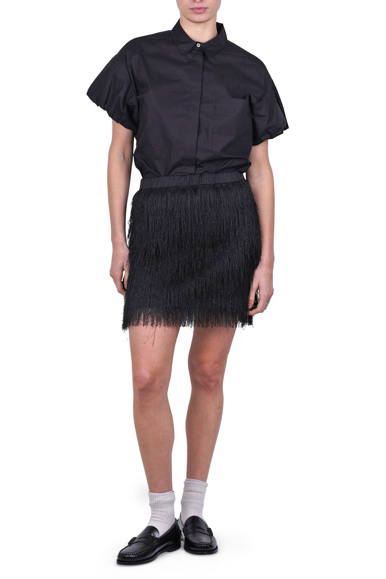 8PM 8pm - Gonna - 470467 - Nero da donna in Gonne Drestige - Casamassima, commercioVirtuoso.it