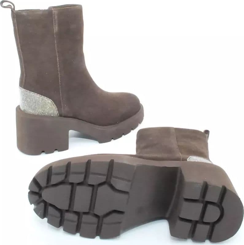 ToscaBlu Donna Tronchetto in pelle scamosciata in Stivali Cantali Calzature - Randazzo, commercioVirtuoso.it