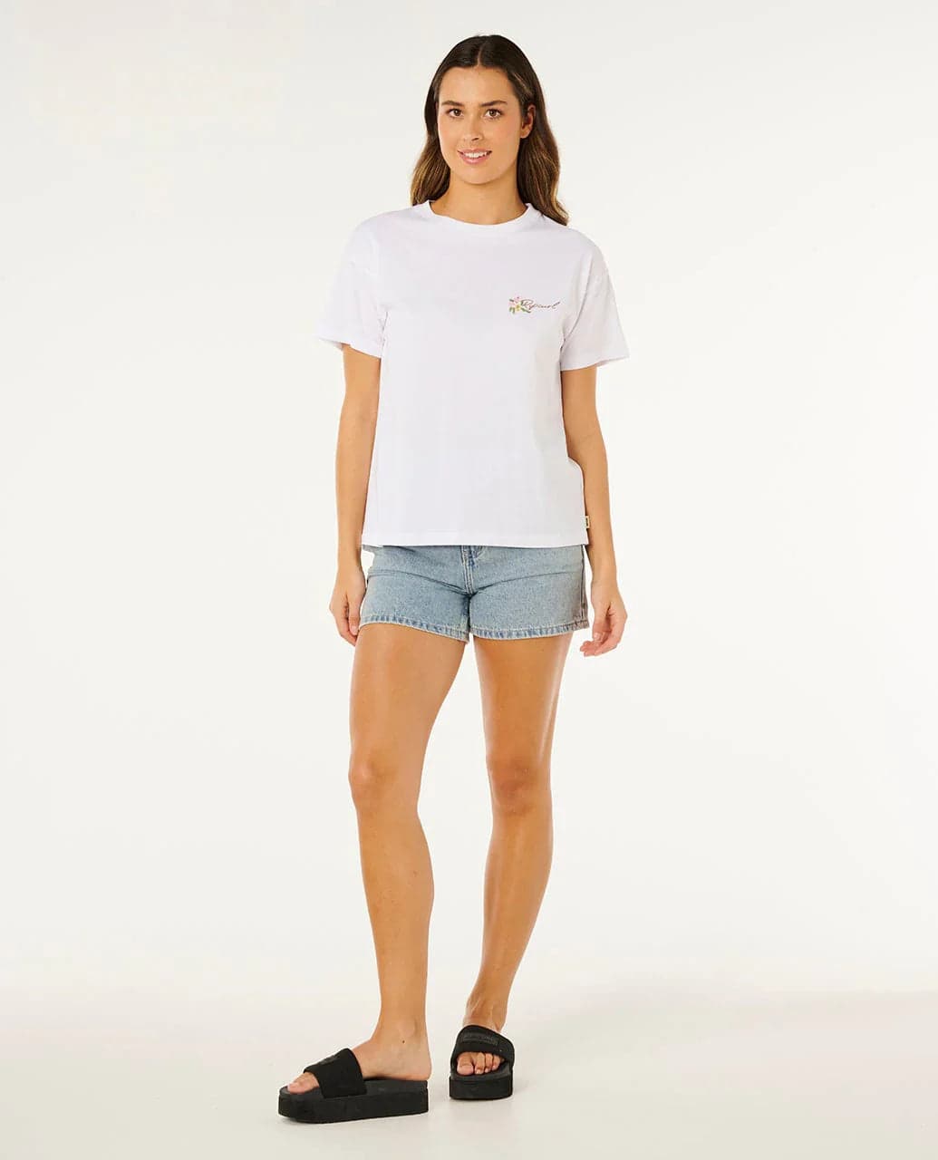 T-Shirt Donna Rip Curl poolside Relaxed in T-shirt Snotshop - Roma, commercioVirtuoso.it