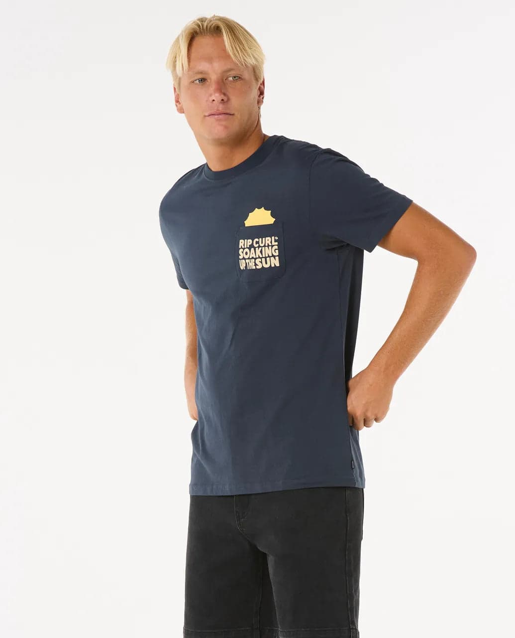 T-shirt Rip Curl Surf Sun Soaker Pocket Tee in T-shirt Snotshop - Roma, commercioVirtuoso.it