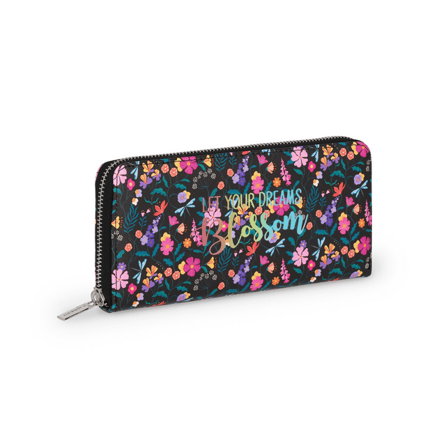 Portafoglio Wild Flowers - What a Wallet! in Portafogli Cartoleria Deja Vu - Crotone, commercioVirtuoso.it