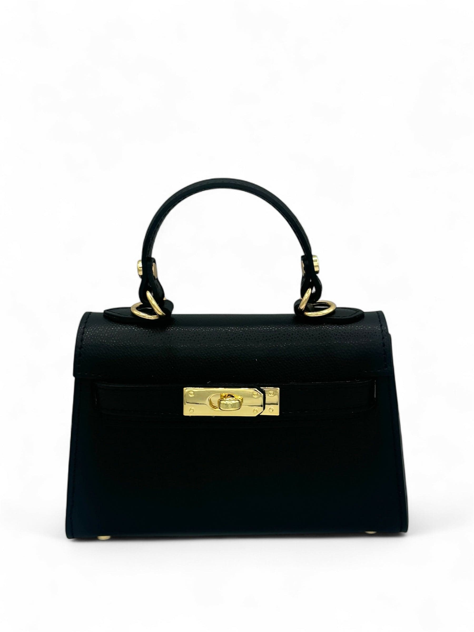 DOPPIASE Borsetta in Vera Pelle Saffiano Made in Italy fatta a mano 21x14x8cm in Borse a mano Nanabags - Sesto Fiorentino, commercioVirtuoso.it