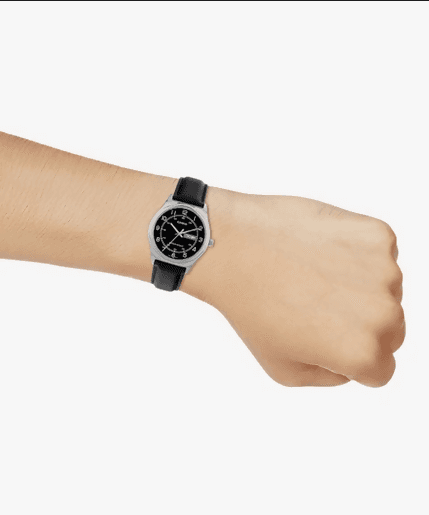 Orologio casio per uomo da polso, MTP-V006L-1B2, cinturino in pelle nero, quadrante nero con segna data e giorno della settimana in Orologi da polso Loweconomy - Marineo, commercioVirtuoso.it