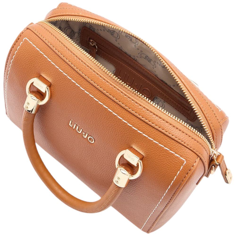 Liu Jo borsa cuoio satchel small linea Manhattan AA5160E0058 Borse Liu Jo