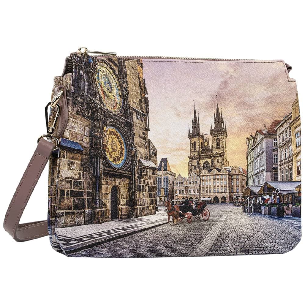 YNot borsa tracolla 2 scomparti ASTRO CLOCK YES630F6 in Borse a tracolla Prodotti di Classe - Nocera Superiore, commercioVirtuoso.it