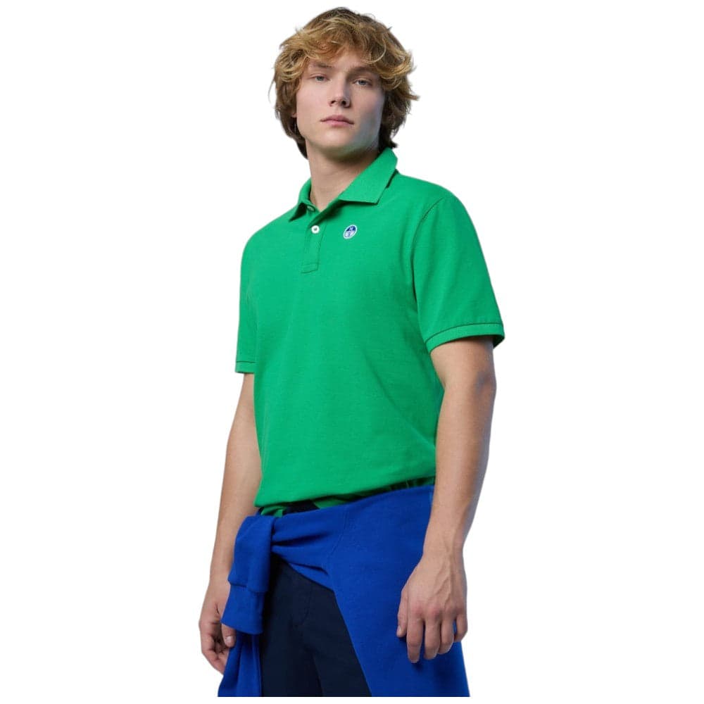 North Sails maglietta polo verde Basic 692451 in Polo Prodotti di Classe - Nocera Superiore, commercioVirtuoso.it