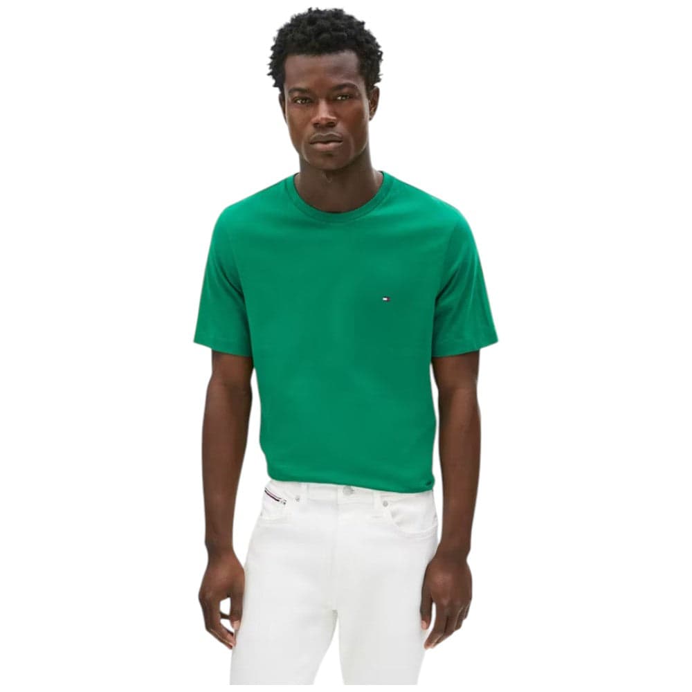 Tommy Hilfiger t-shirt verde MW0MW39995L3J