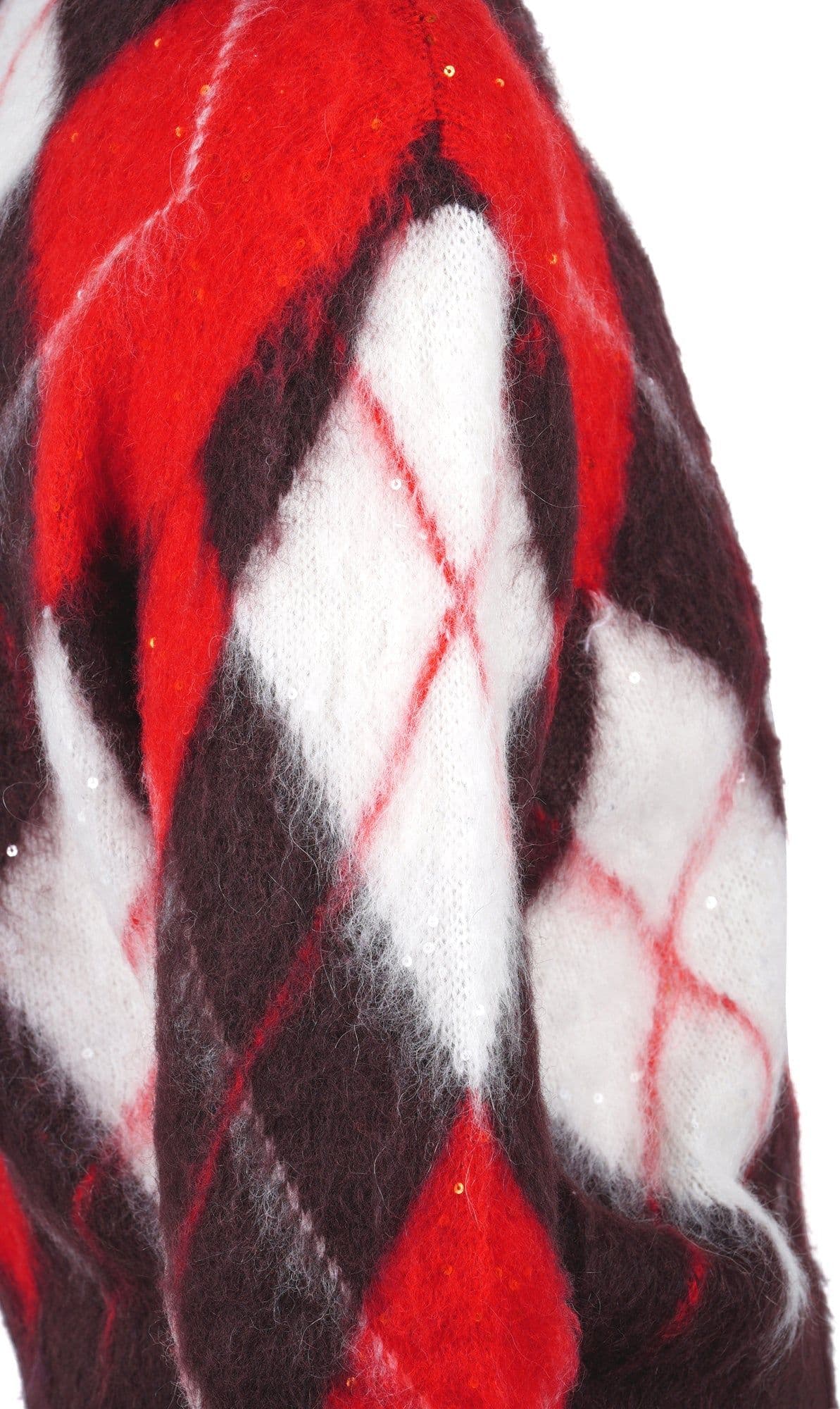 JUCCA Jucca - Maglia - 461662 - Rosso/Bordeaux da donna in Maglioni Drestige - Casamassima, commercioVirtuoso.it