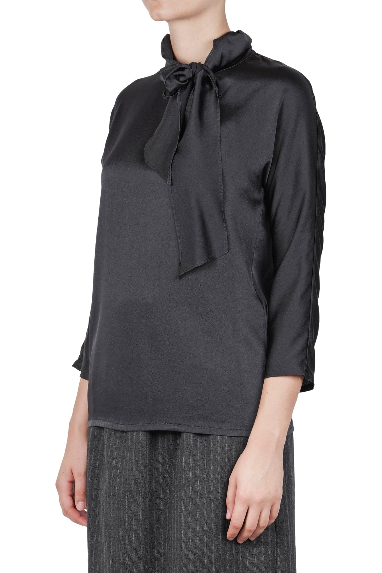 JUCCA Jucca - Blusa - 460850 - Nero da donna in Bluse e camicie Drestige - Casamassima, commercioVirtuoso.it