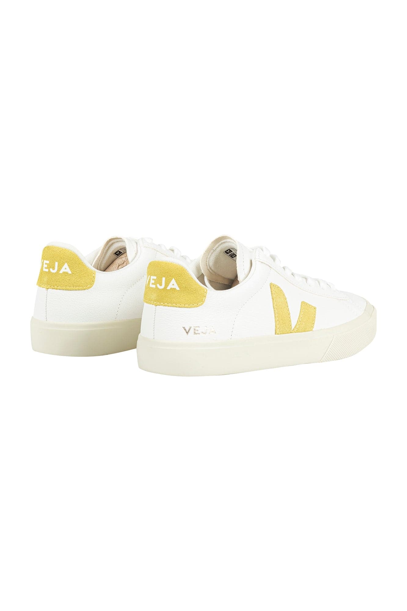 VEJA Veja - Sneakers - 450258 - Bianco/Senape da donna in Sneaker casual Drestige - Casamassima, commercioVirtuoso.it