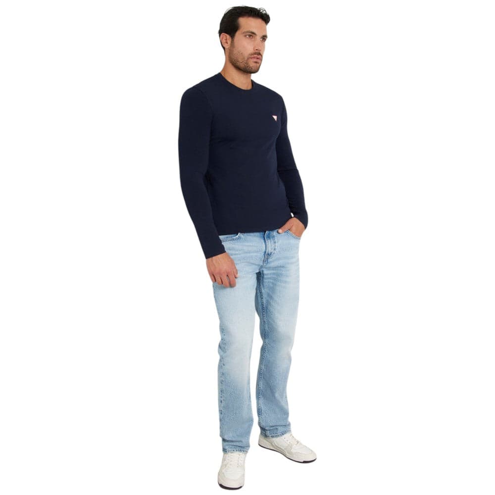 Guess t-shirt blu manica lunga M2YI28-J1314 in T-shirt Prodotti di Classe - Nocera Superiore, commercioVirtuoso.it