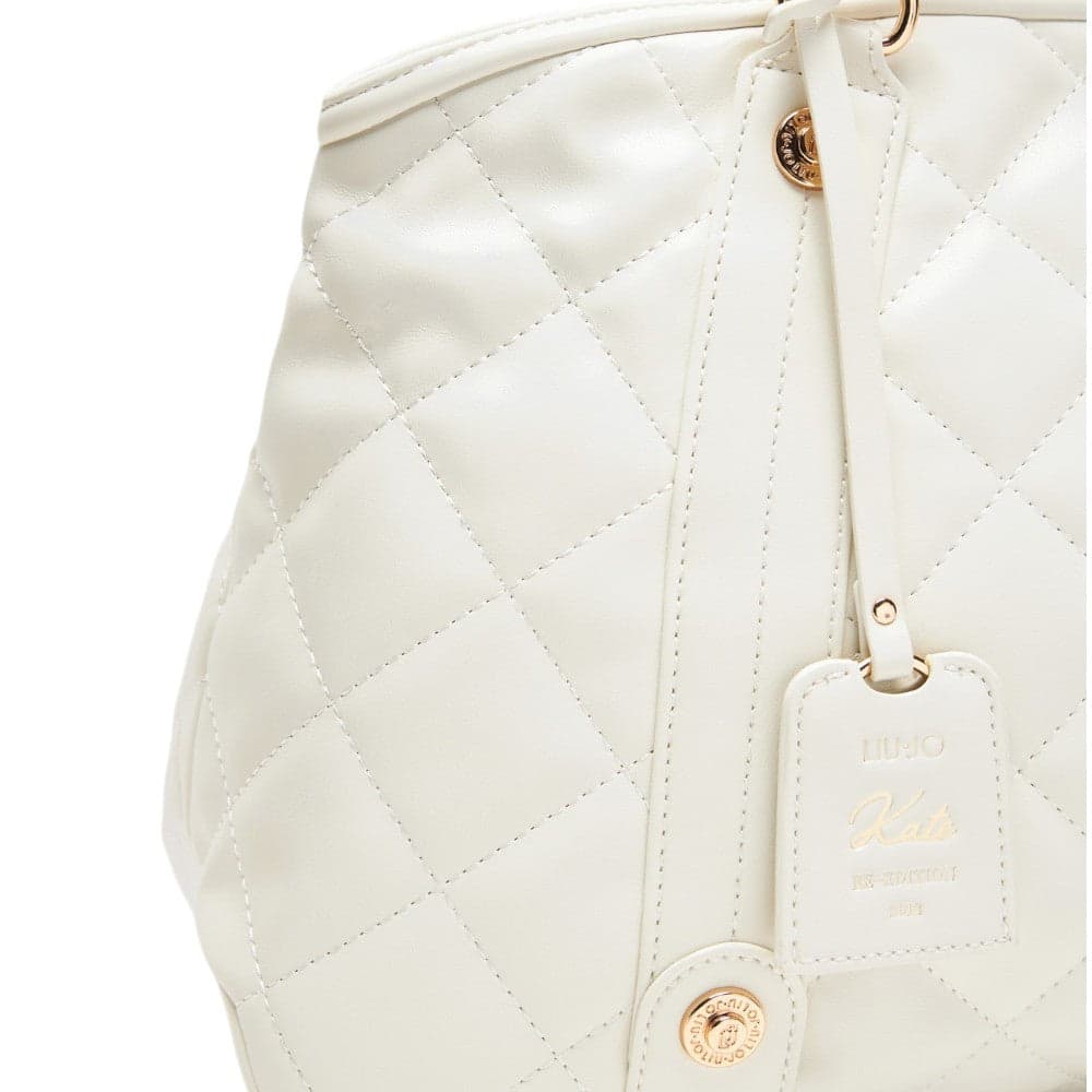 Liu Jo borsa tote crema trapuntata linea Kate AA5132D0001 Borse Liu Jo