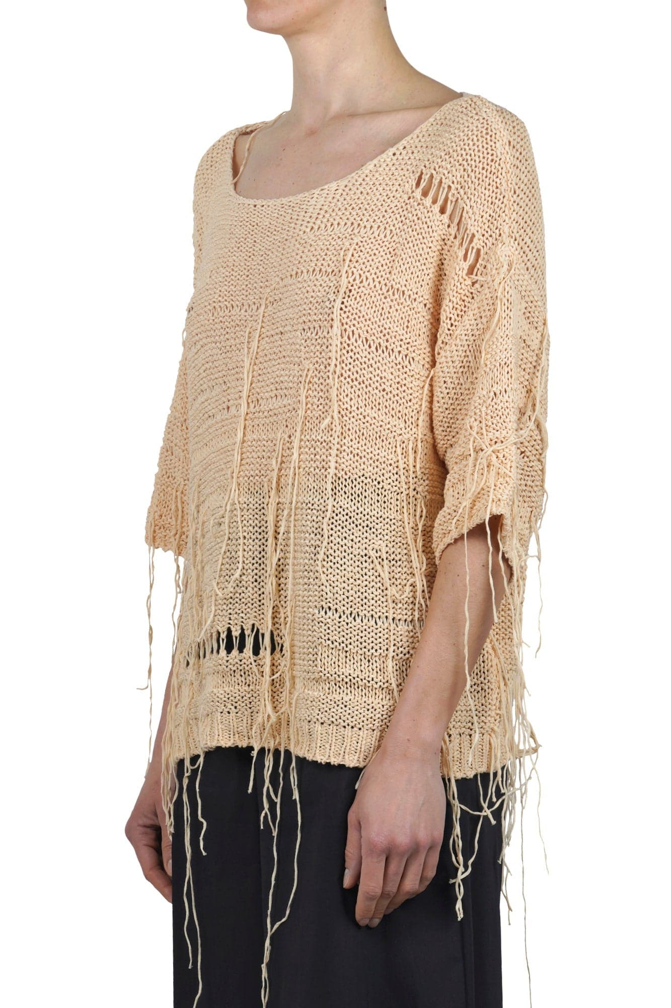 ROBERTO COLLINA Roberto Collina - Maglia - 450005 - Cipria da donna in T-shirt Drestige - Casamassima, commercioVirtuoso.it
