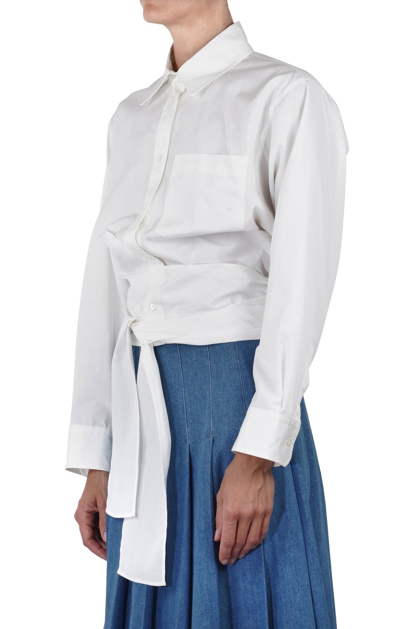 WEEKEND MAXMARA Weekend MaxMara - Camicia - 460927 - Bianco da donna in Bluse e camicie Drestige - Casamassima, commercioVirtuoso.it