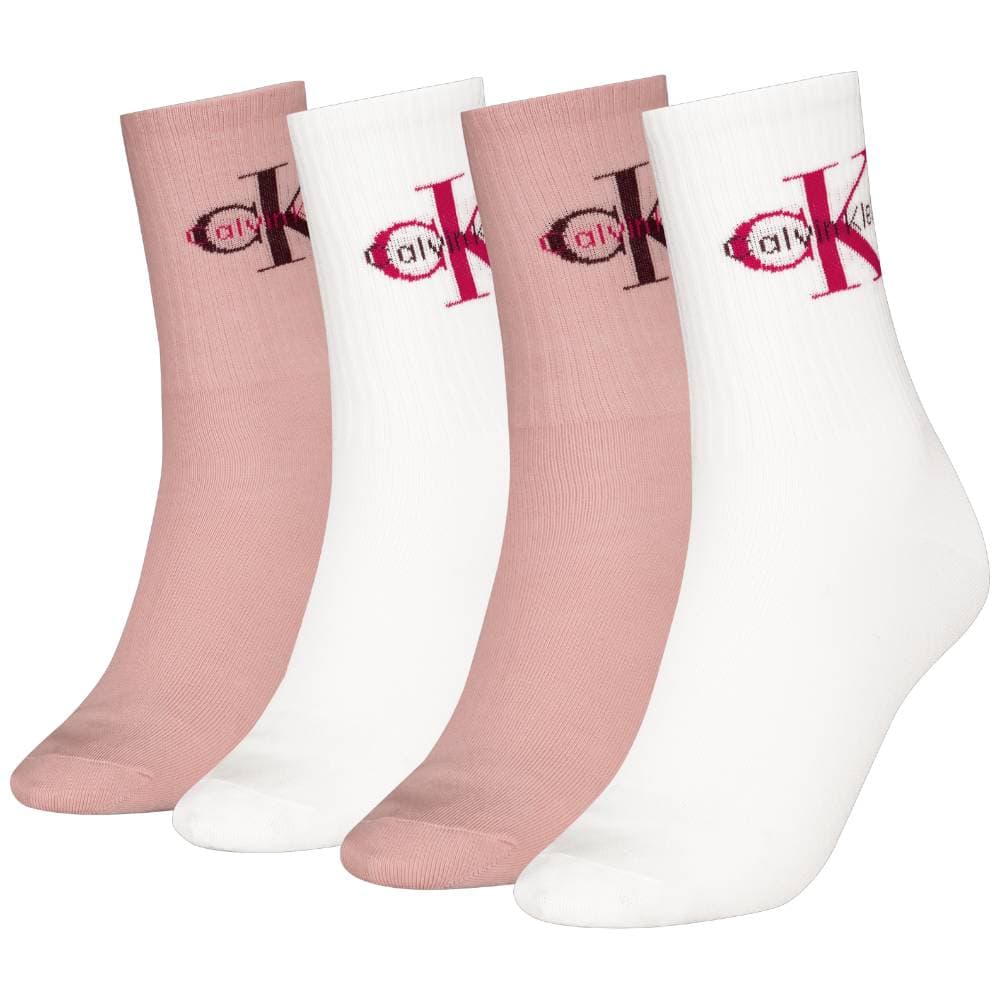 Calvin Klein donna pack 4 calze bianco rosa 701235384003801 in Sneaker casual Prodotti di Classe - Nocera Superiore, commercioVirtuoso.it