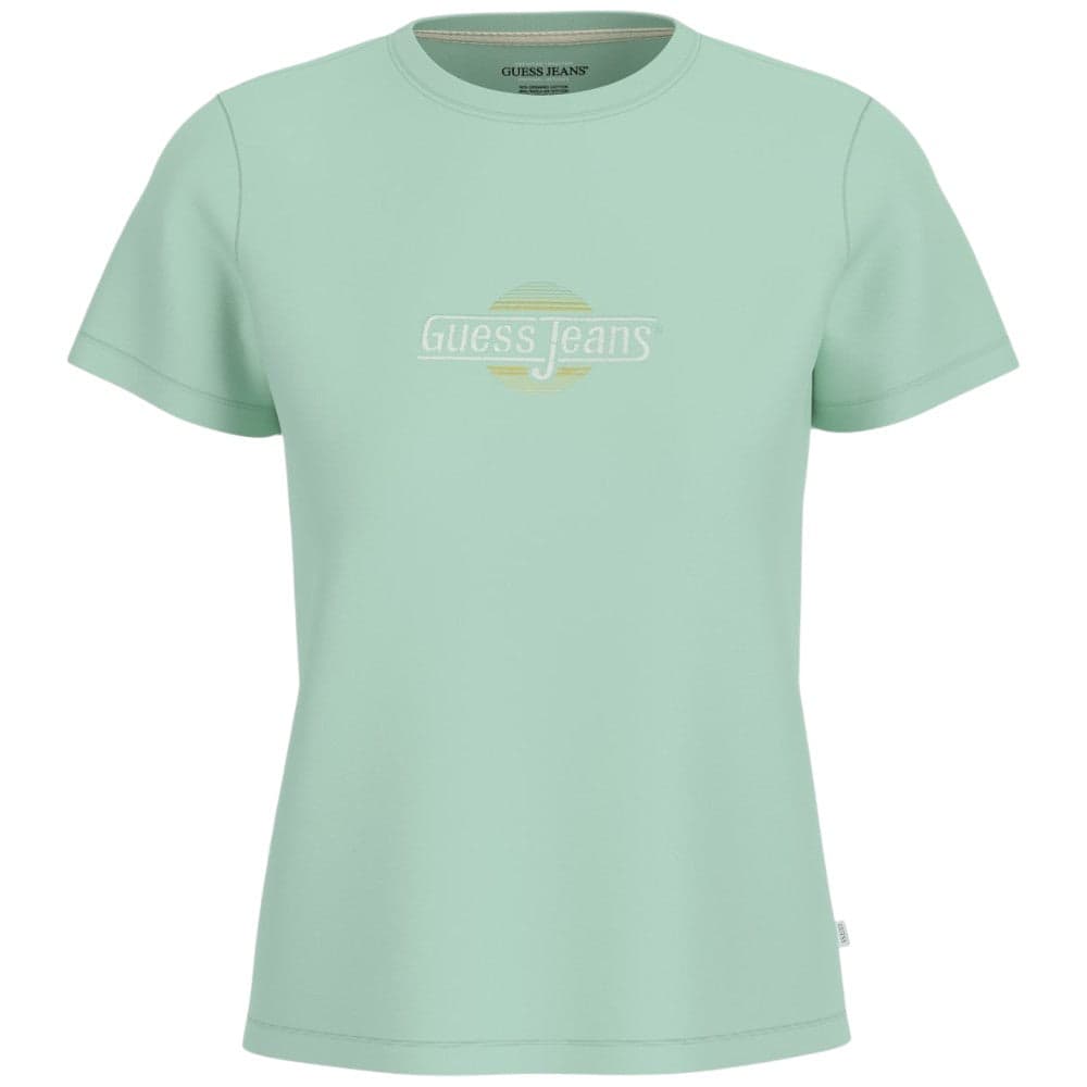Guess Jeans t-shirt verde W5GI26 J1314 G8FG