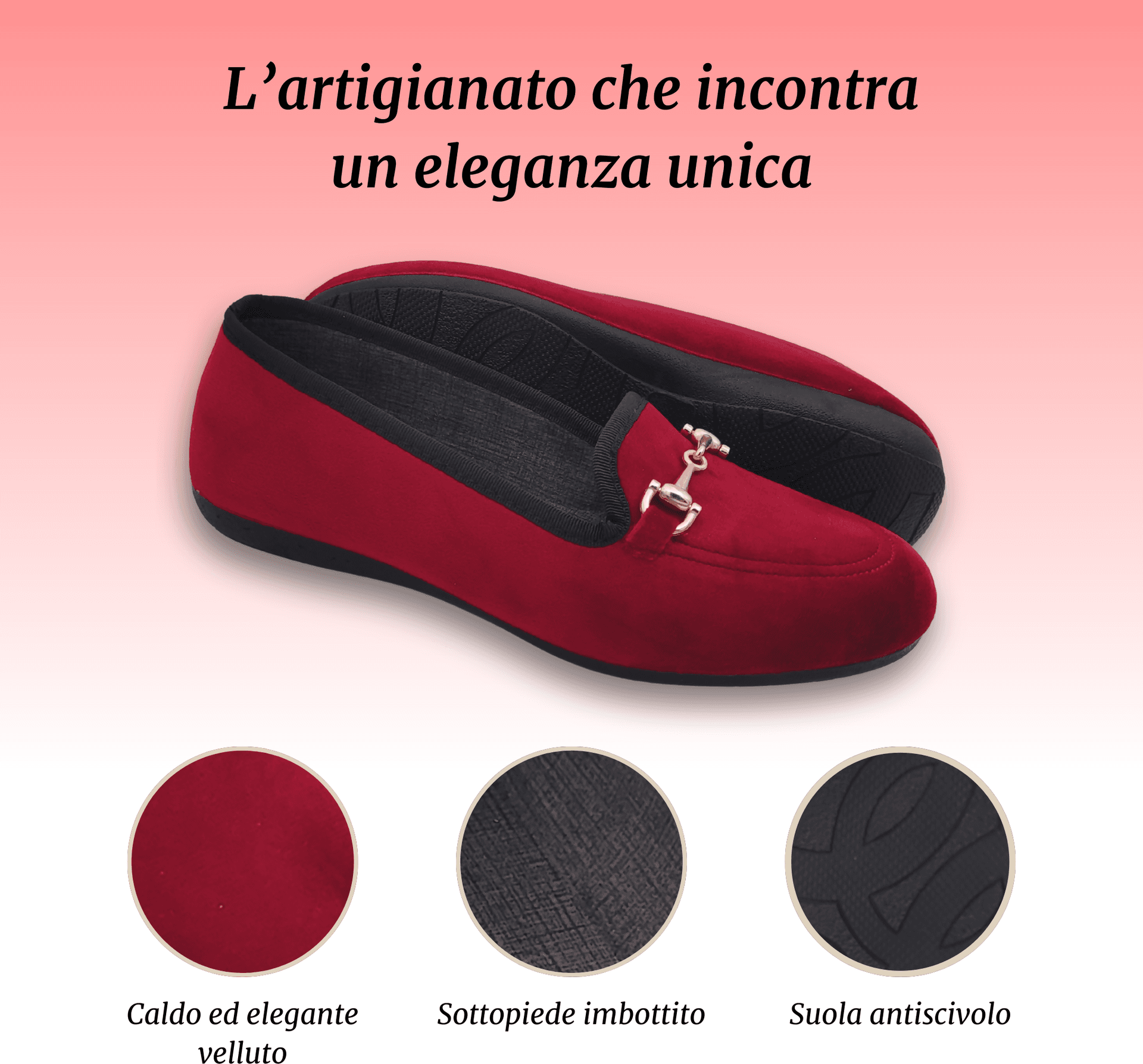 Le Parigine Eleganti Ballerine Donna da Casa, Friulane in Velluto Invernali, Ciabatte Basse e Chiuse, Produzione Artigianale in Ballerine Primo Calzature - Venezia, commercioVirtuoso.it