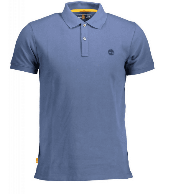 Polo Timberland per uomo a manica corta, 100% cotone con colletto due bottoni in Polo Loweconomy - Marineo, commercioVirtuoso.it