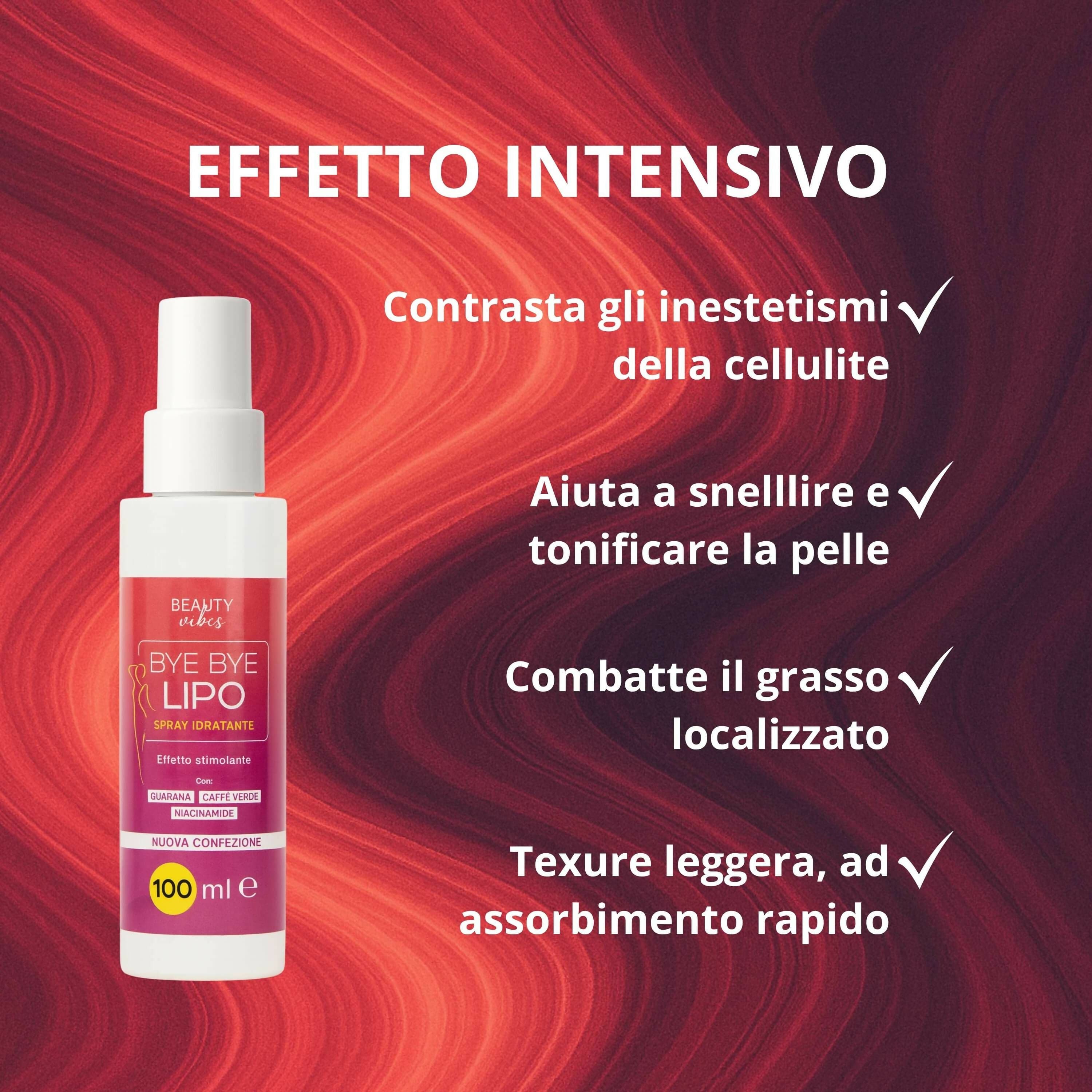 Spray Anticellulite 100ml – Riduce Grasso Localizzato, Tonifica e Rassoda – Con Guaranà, Caffè Verde e Niacinamide – Facile da Applicare – Bye Bye Lipo AlohaLabs in Rassodanti e tonificanti per il corpo BasketGuru Italia - Palermo, commercioVirtuoso.it