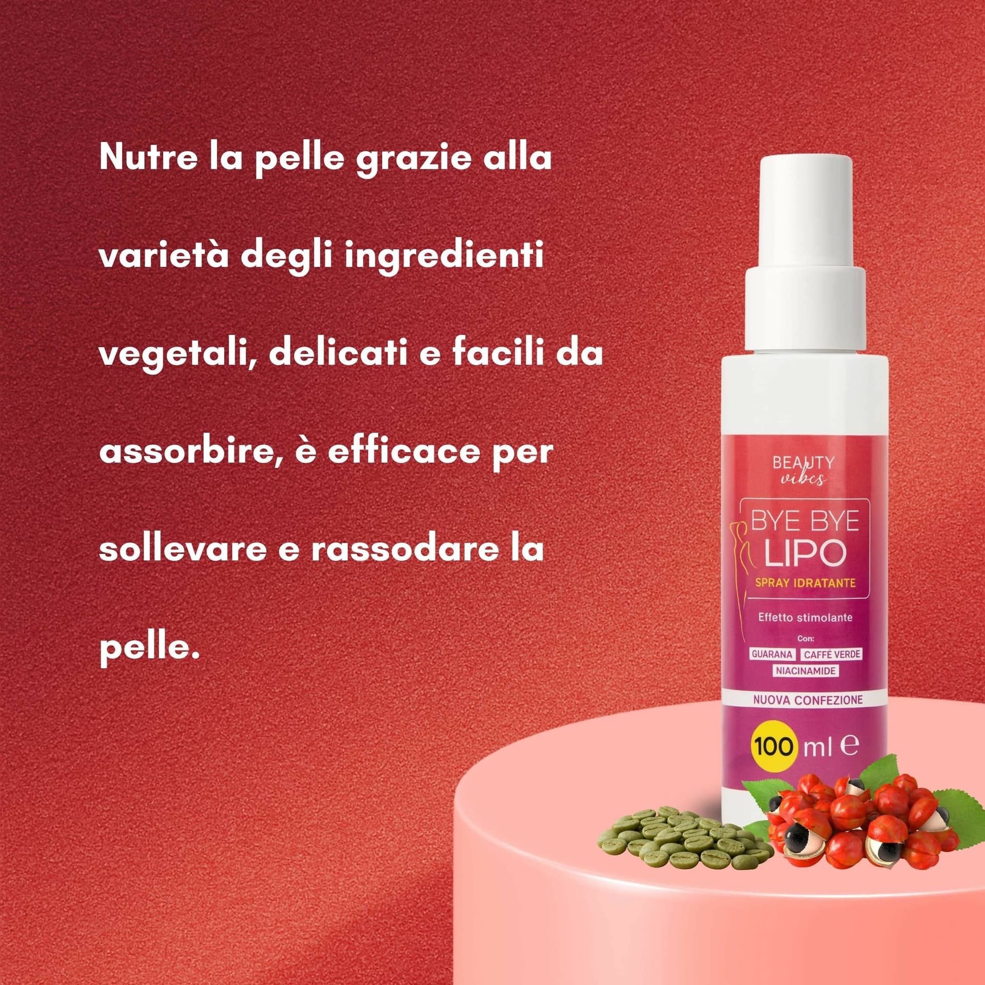 Spray Anticellulite 100ml – Riduce Grasso Localizzato, Tonifica e Rassoda – Con Guaranà, Caffè Verde e Niacinamide – Facile da Applicare – Bye Bye Lipo AlohaLabs in Rassodanti e tonificanti per il corpo BasketGuru Italia - Palermo, commercioVirtuoso.it