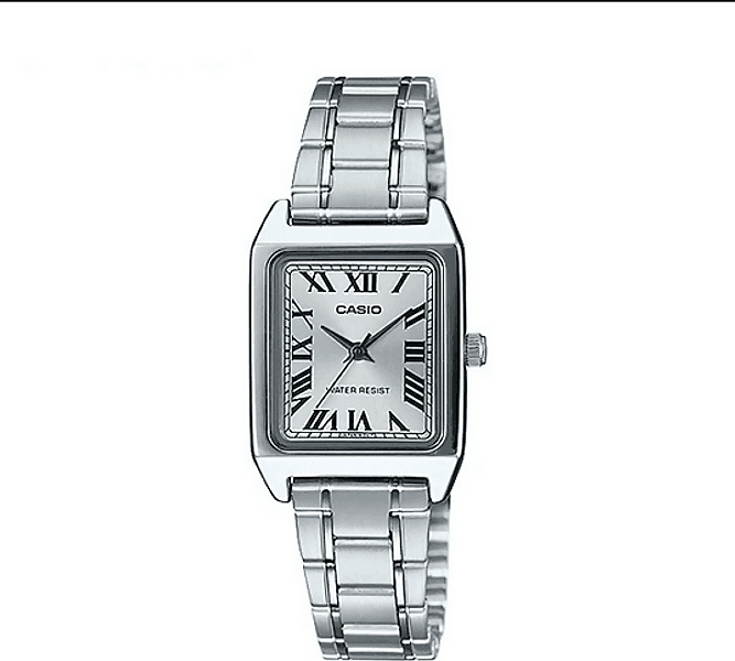 Orologio Casio donna LTP-V007D-7B, in acciaio inossidabile, numeri romani color argento, movimento al quarzo