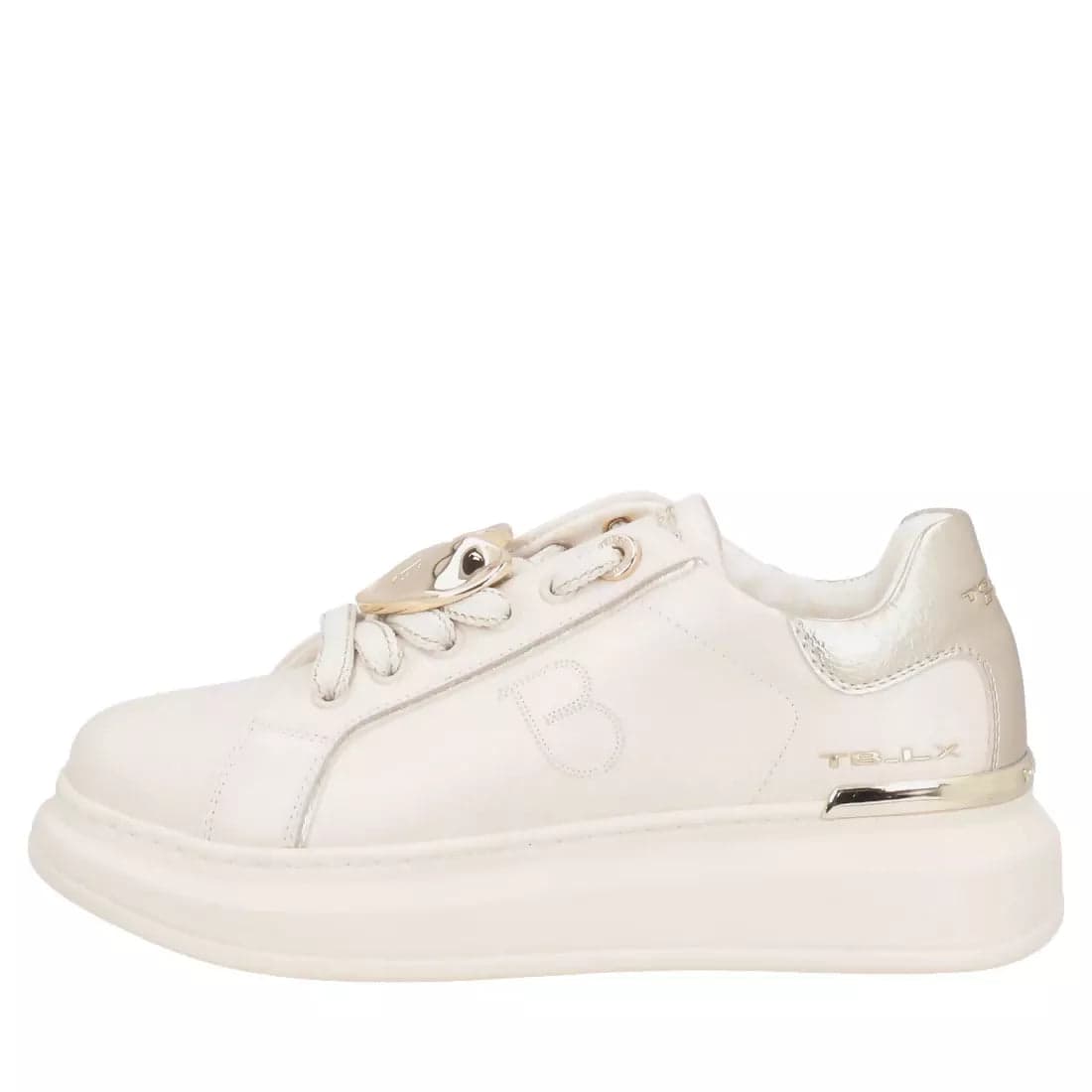 ToscaBlu Donna Sneakers gioiello Carol in pelle con cuore in Sneaker casual Cantali Calzature - Randazzo, commercioVirtuoso.it