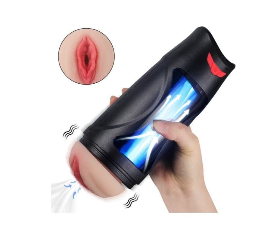 Masturbatore Premium 12 livelli vibrazione realistico ricaricabile super soft in prodotto Erosdom - Palmi, commercioVirtuoso.it