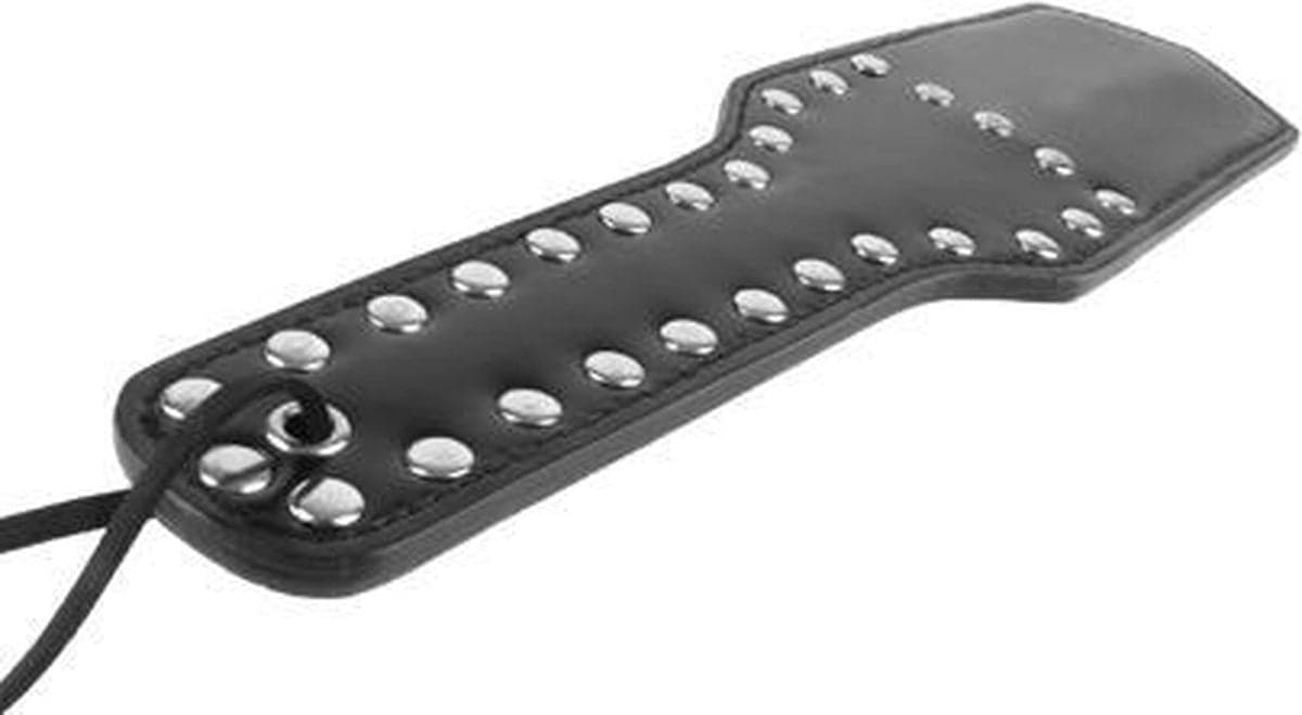 Sculacciatore doppio Luxury Round Double fetish bondage BDSM sadomaso nero rosso in prodotto Erosdom - Palmi, commercioVirtuoso.it