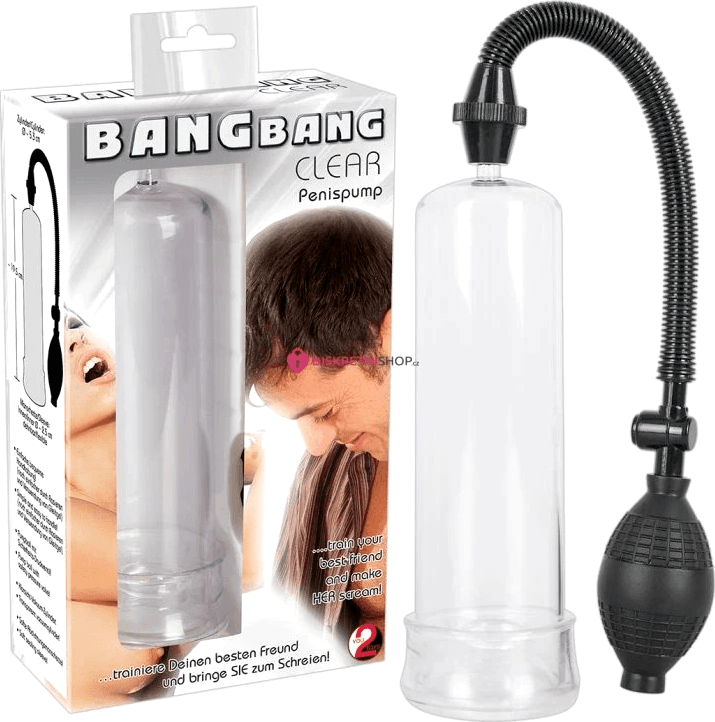 Bang Bang Clear Penis Pump – Pompa per il pene trasparente You2Toys in prodotto Erosdom - Palmi, commercioVirtuoso.it