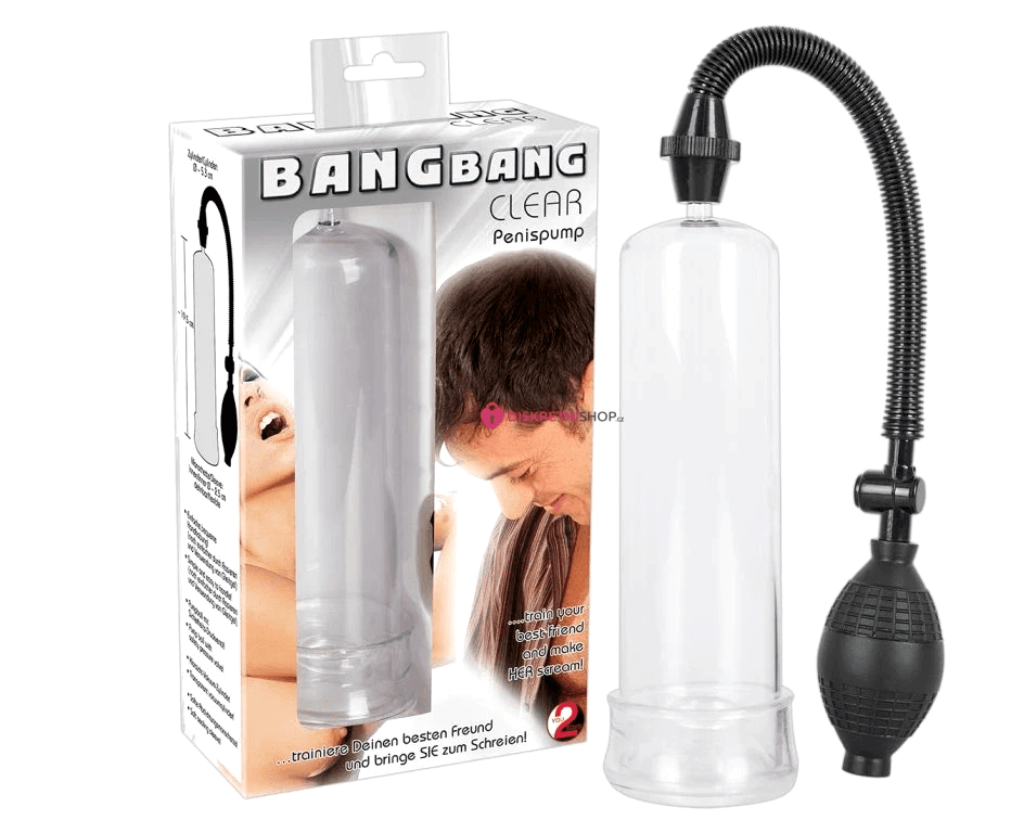 Bang Bang Clear Penis Pump – Pompa per il pene trasparente You2Toys in prodotto Erosdom - Palmi, commercioVirtuoso.it