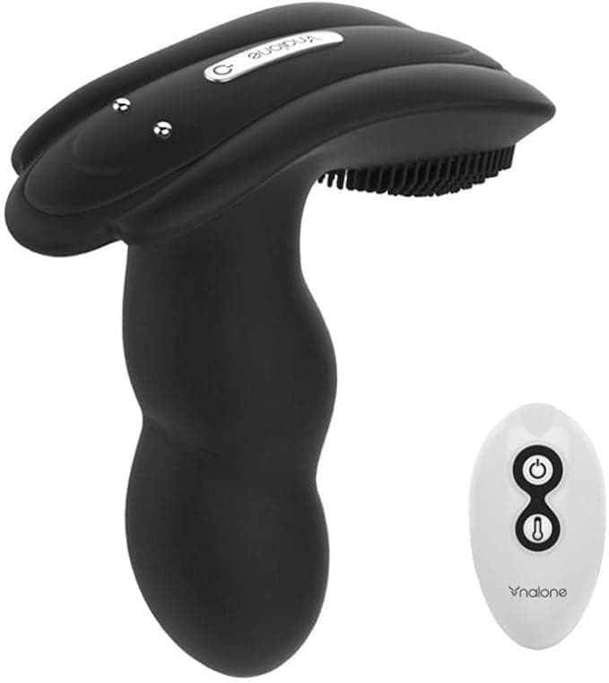 Massaggiatore Premium Loli prostatico nero anal vibrante 7x con telecomando in prodotto Erosdom - Palmi, commercioVirtuoso.it